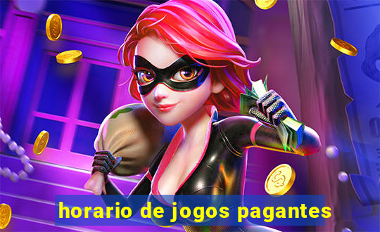 horario de jogos pagantes