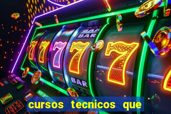 cursos tecnicos que mais empregam na bahia