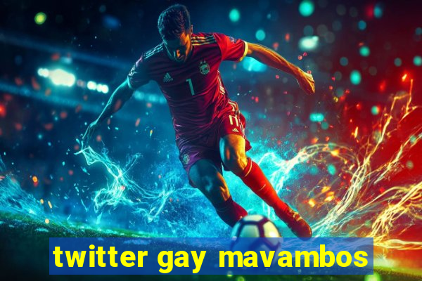 twitter gay mavambos