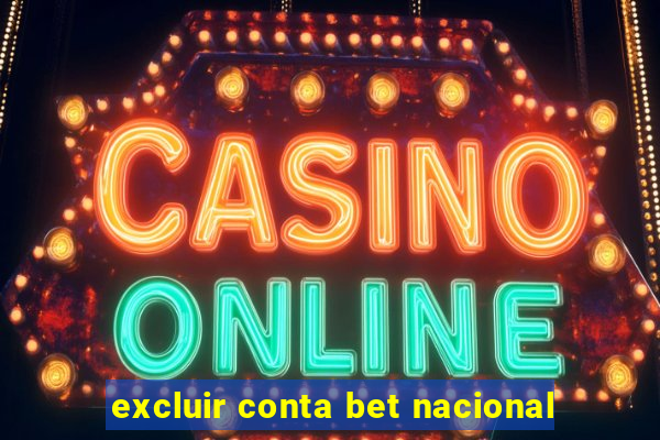 excluir conta bet nacional