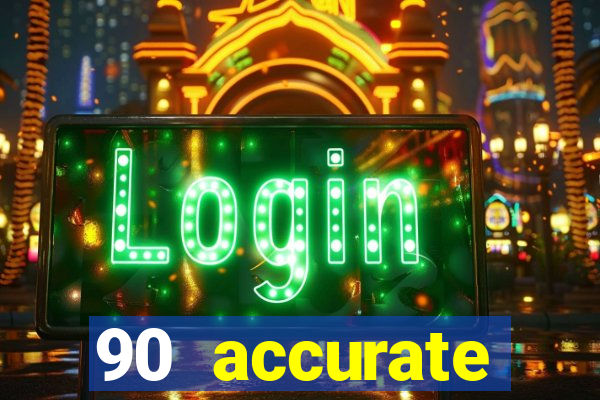 90 accurate football predictions
