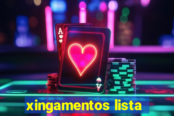 xingamentos lista