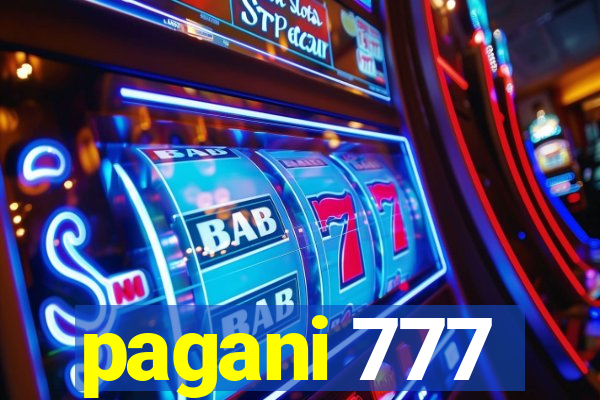 pagani 777