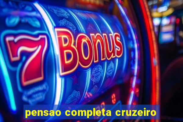 pensao completa cruzeiro
