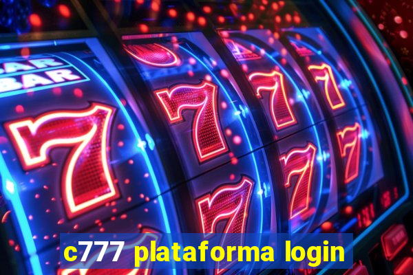 c777 plataforma login