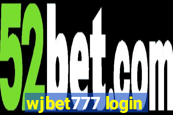 wjbet777 login