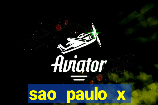 sao paulo x cruzeiro ao vivo hd