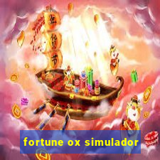 fortune ox simulador