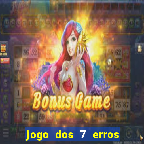 jogo dos 7 erros para manipuladores de alimentos