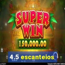 4.5 escanteios