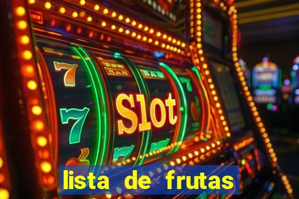 lista de frutas nativas do brasil