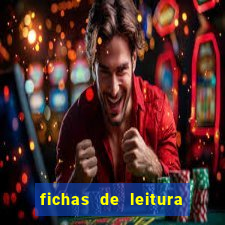 fichas de leitura para alfabetizar