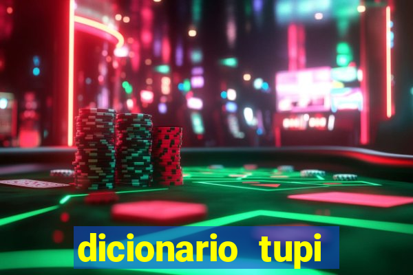 dicionario tupi guarani on line