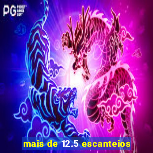 mais de 12.5 escanteios