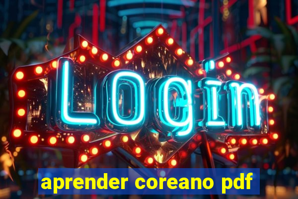 aprender coreano pdf