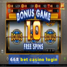 668 bet casino login