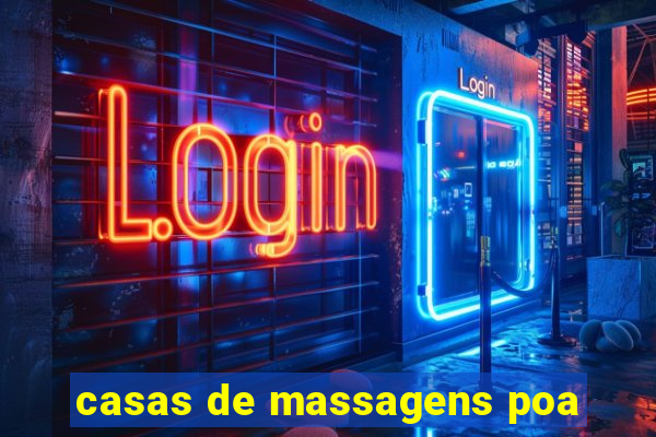 casas de massagens poa