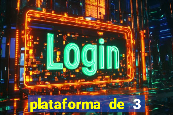 plataforma de 3 reais tigre