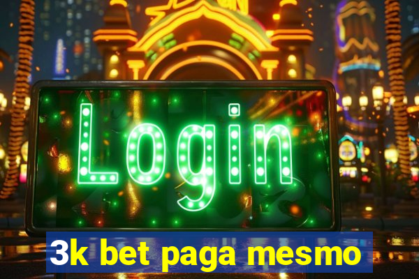 3k bet paga mesmo