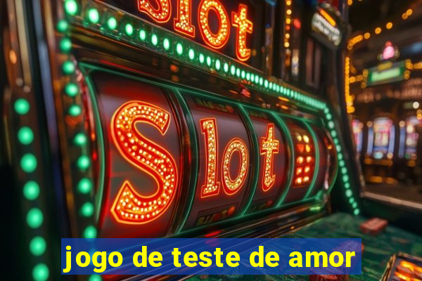 jogo de teste de amor