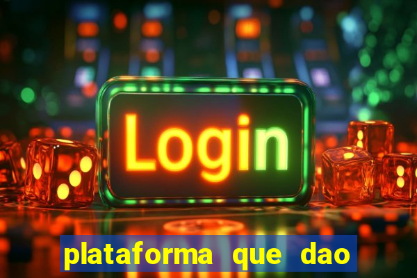 plataforma que dao bonus no cadastro