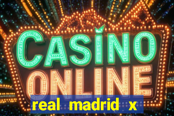 real madrid x villarreal ao vivo futemax