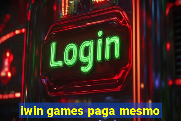 iwin games paga mesmo