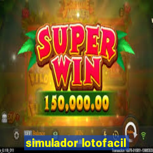simulador lotofacil
