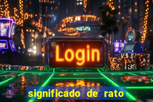 significado de rato na umbanda