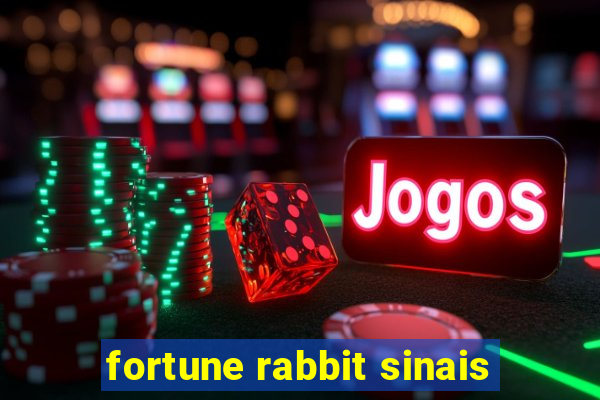 fortune rabbit sinais