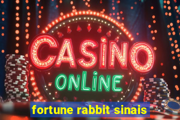 fortune rabbit sinais