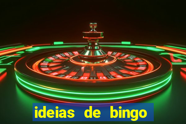ideias de bingo para o natal