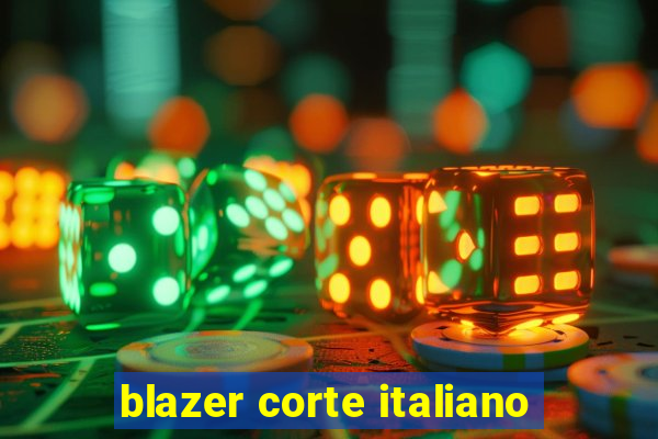 blazer corte italiano