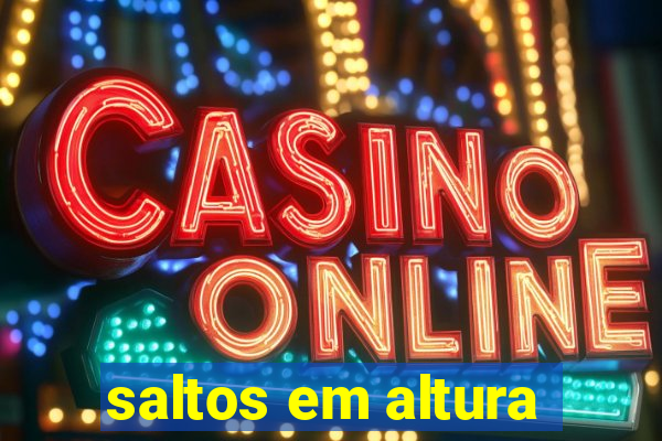 saltos em altura