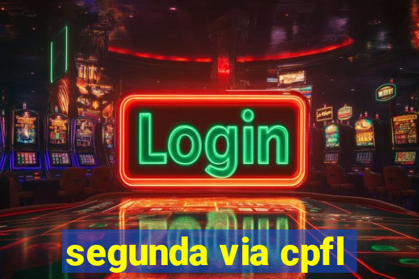 segunda via cpfl