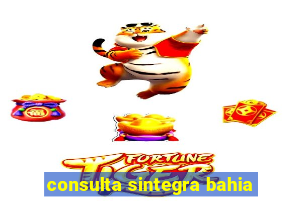 consulta sintegra bahia