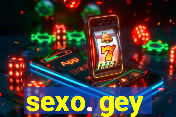 sexo. gey