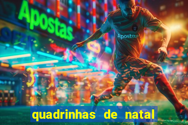 quadrinhas de natal para educação infantil