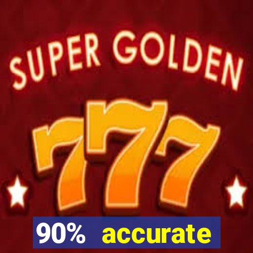 90% accurate football predictions