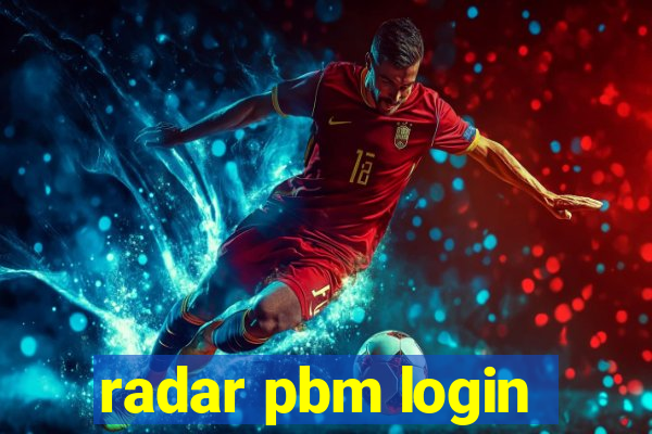 radar pbm login