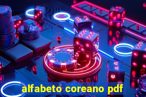 alfabeto coreano pdf