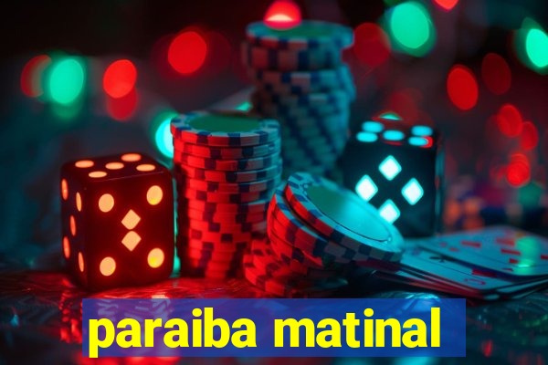 paraiba matinal