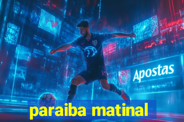 paraiba matinal