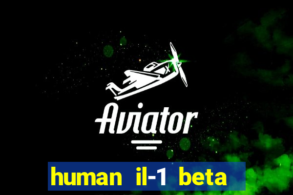 human il-1 beta elisa kit