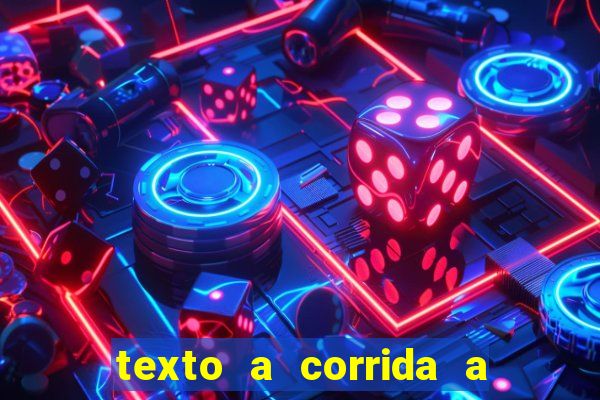 texto a corrida a lagarta lili