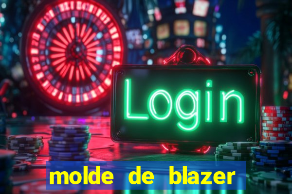molde de blazer masculino para imprimir