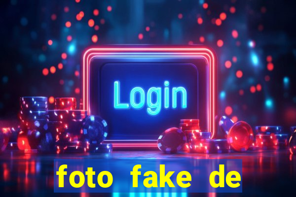 foto fake de mulher no espelho