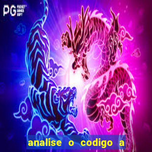 analise o codigo a seguir 1 import javax.swing.joptionpane