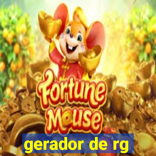 gerador de rg