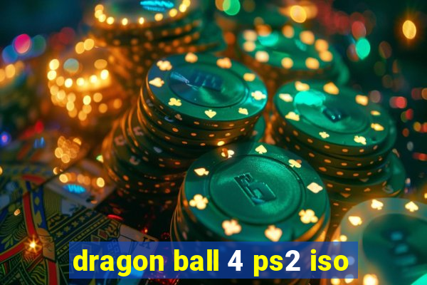 dragon ball 4 ps2 iso